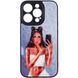 TPU+PC чохол Prisma Ladies для Apple iPhone 14 Pro Max (6.7") Black in White 262519 фото 1
