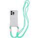 Чохол TPU CrossBody with straps для Apple iPhone 12 Pro (6.1") Transparent 359031 фото 1