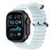 Ремінець Apple Watch Ocean Band Ice Blue - Natural Titanium Finish 44/45/46/49mm (MXTF3) 330123 фото 1