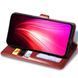 Кожаный чехол книжка GETMAN Gallant (PU) для Xiaomi Redmi 12C Красный 267992 фото 3