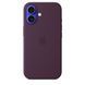 Чохол-накладка Apple iPhone 16 Plus Silicone Case with MagSafe - Plum (MYYD3) 322316 фото 1