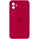 Чохол Silicone Case Square Full Camera Protective (AA) для Apple iPhone 11 (6.1") Червоний / Rose Red 207100 фото 1