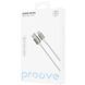 Кабель Proove Dense Metal USB to Type-C 2.4A (2m) (CCDM20001221) black 395053 фото 2