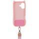 Чохол TPU GETMAN Cat with straps для Apple iPhone 16 Plus (6.7") Pink 357614 фото 3