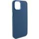 TPU чохол Bonbon Metal Style для Apple iPhone 14 (6.1") Синій / Cosmos blue 257171 фото 1