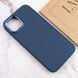TPU чохол Bonbon Metal Style для Apple iPhone 14 (6.1") Синій / Cosmos blue 257171 фото 4
