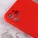 Силіконовий чохол Candy Full Camera для Apple iPhone 11 Pro Max (6.5") Червоний / Red 205927 фото 3