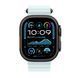 Ремінець Apple Watch Ocean Band Ice Blue - Natural Titanium Finish 44/45/46/49mm (MXTF3) 330123 фото 2