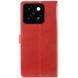 Шкіряний чохол-книжка GETMAN Gallant (PU) для ZTE Blade A55 4G Червоний 358679 фото 5