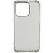 TPU чохол GETMAN Ease logo посилені кути для Apple iPhone 14 Pro Max (6.7") Сірий (прозорий) 254566 фото 1