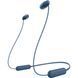 Навушники In-ear Sony WI-C100 BT 5.0, IPX4, SBC, AAC, Wireless, Mic, Синій (WIC100L.CE7) 372281 фото 1