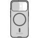 Карбонова накладка Nillkin CamShield Pro Magnetic для Apple iPhone 17 (6.3") Transparent black 398578 фото 5