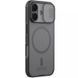 Карбонова накладка Nillkin CamShield Pro Magnetic для Apple iPhone 17 (6.3") Transparent black 398578 фото 1