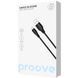Кабель Proove Simple Silicone USB to Lightning 2.4A (1m) black (CCSS12001101) 388081 фото 2