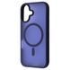 Чохол WAVE Matte Insane Case with Magnetic Ring iPhone 16 midnight blue 334872 фото 1