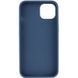 TPU чохол Bonbon Metal Style для Apple iPhone 14 (6.1") Синій / Cosmos blue 257171 фото 3