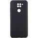 Чохол Silicone Cover Lakshmi Full Camera (AAA) для Xiaomi Redmi Note 9 / Redmi 10X Чорний / Black 283041 фото 1