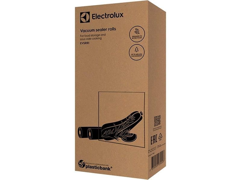 Рулони для вакуумного пакування Electrolux, 25х600см, 2шт (EVSRR1) 363176 фото