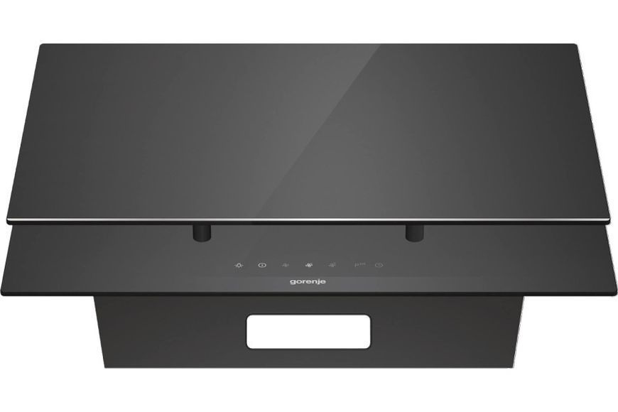 Витяжка Gorenje похила, 60см, 639м.куб/год, чорний (WHI649B21S) 374913 фото