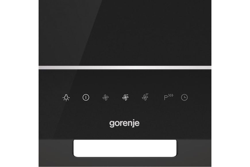 Витяжка Gorenje похила, 60см, 639м.куб/год, чорний (WHI649B21S) 374913 фото