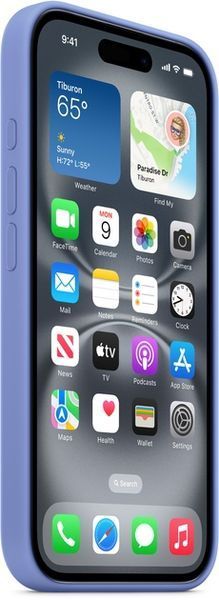 Чохол-накладка Apple iPhone 16 Silicone Case with MagSafe - Periwinkle (MDGQ4) 388754 фото