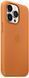 Чохол-накладка Apple iPhone 13 Pro Leather Case with MagSafe - Golden Brown (MM193) 216905 фото 2