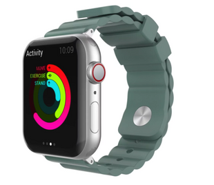 AhaStyle Premium Rugged Silicone Band for Apple Watch 42/44 mm Green 238394 фото