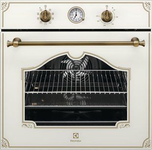 Духова шафа Electrolux електрична Rococo, 72л, A, конвекція, шампань (OPEB2520V) 369538 фото