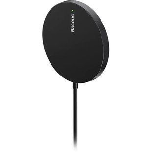 Бездротовий Зарядний пристрій Baseus Simple Mini3 Magnetic Wireless Charger 15W CCJJ040001 black 275387 фото