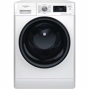 Прально-сушильна машина Whirlpool фронтальна, 8(6)кг, 1400, A, 60см, дисплей, пара, інвертор, білий (FFWD8649BVUA) 375912 фото