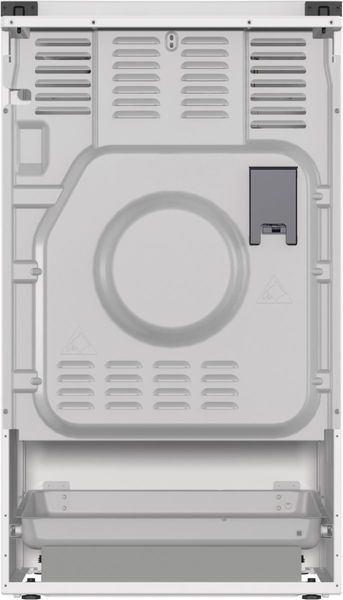 Плита Gorenje комбінована, 70л, 50x60см, IconLed, чавун, з кришкою, білий (GK5C42WF-B) 374100 фото