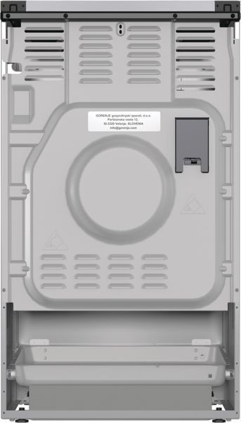 Плита Gorenje комбінована, 70л, 50x60см, дисплей, IconLed, емальовані, нерж (GK5C43SH) 374272 фото