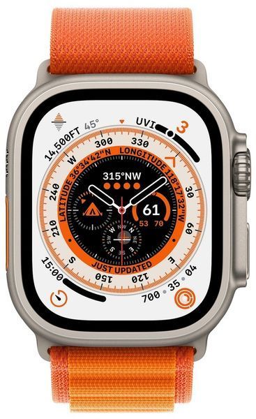 Ремінець Apple Watch Alpine Loop Band Medium Для Watch 49mm - Orange (MQE03) 266861 фото