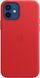 Чохол-накладка Apple iPhone 12/12 Pro Leather Case with MagSafe - (PRODUCT)RED (MHKD3) 175842 фото 1