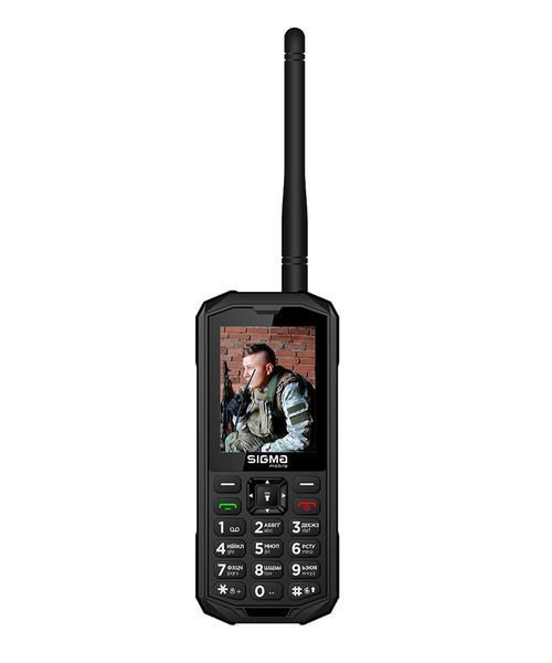 Телефон Sigma Mobile X-Treme PA68 Wave Black 287859 фото