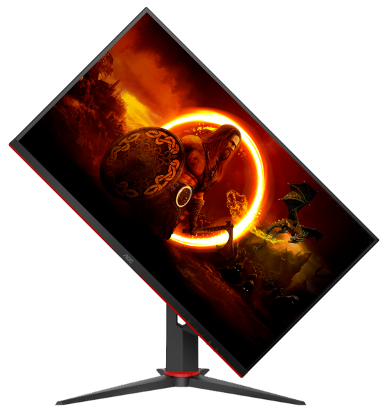 Монiтор TFT AOC 27" 27G2ZN3/BK VA FHD 300nit 280Hz 2*HDMI DP Pivot Black/Red 319095 фото