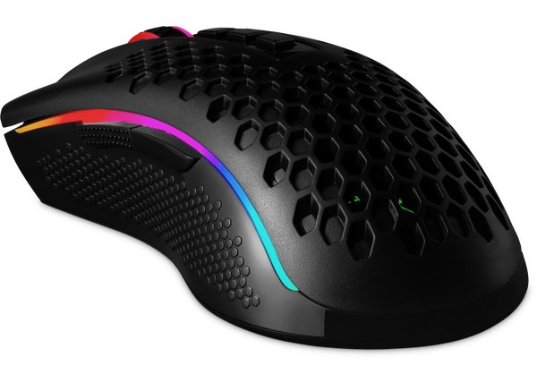Миша REDRAGON Storm M808 RGB Optical, Ultralight чорна (77854) 306670 фото