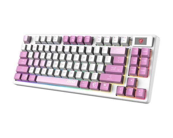 Клавіатура GAMING VIOLET UA FORGE GK600 TKL W VIOLET MSI 393880 фото
