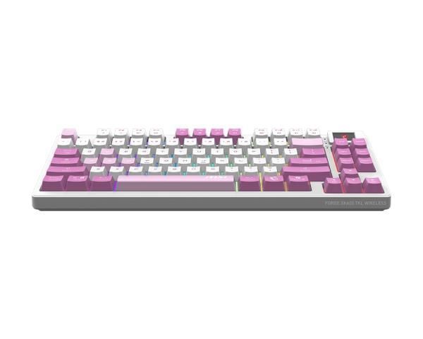 Клавіатура GAMING VIOLET UA FORGE GK600 TKL W VIOLET MSI 393880 фото