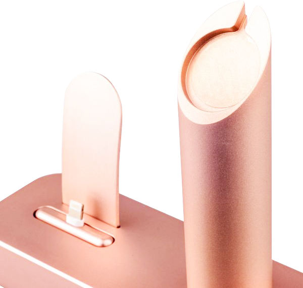 Док-станція Coteetci Apple Watch+iPhone Pink [CS2045-MRG] 65289 фото