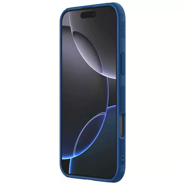 Чохол Nillkin Matte Pro для Apple iPhone 16 Pro (6.3") Синій / Blue 326109 фото