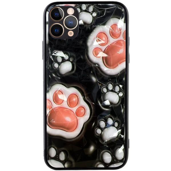 TPU+PC чохол Prisma Plushie для Apple iPhone 12 Pro Max (6.7") Paws 342482 фото
