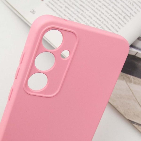 Чохол TPU GETMAN Liquid Silk Full Camera для Samsung Galaxy S24 Рожевий / Pink 397585 фото