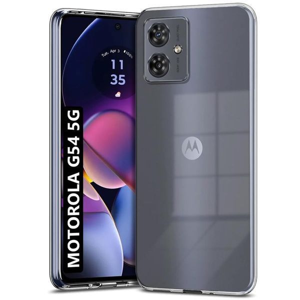 TPU чохол Epic Transparent 1,5mm для Motorola Moto G54 Безбарвний (прозорий) 285877 фото