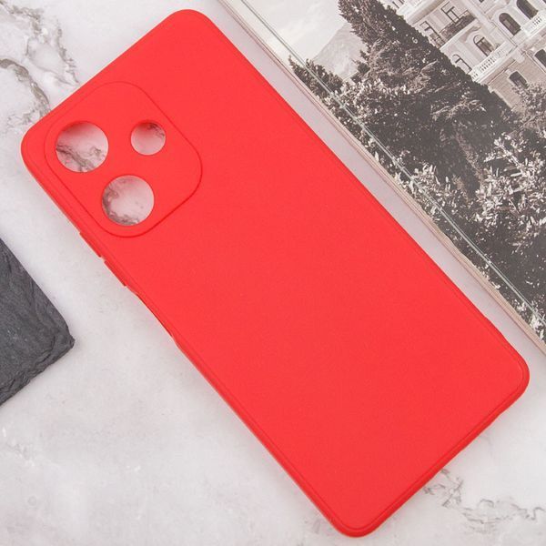 Силіконовий чохол Candy Full Camera для Infinix Hot 30 Play Червоний / Red 286311 фото