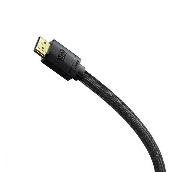 Кабель Baseus High Definition HDMI 8K to HDMI 8K (1m) (CAKGQ-J01) black 396929 фото