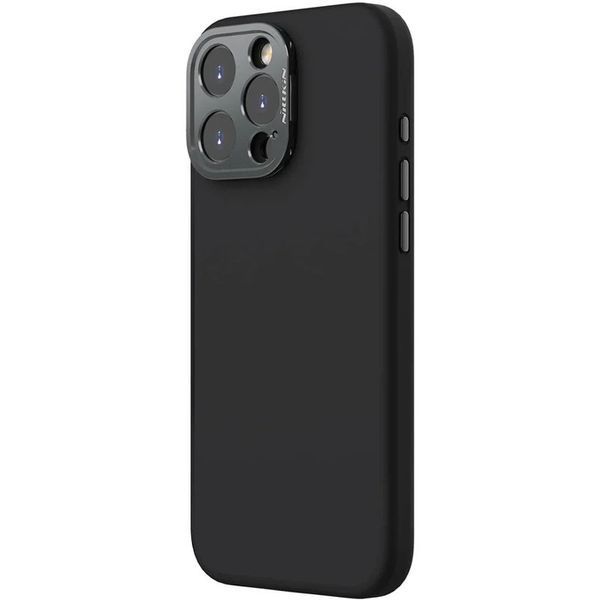 Чохол Silicone Nillkin LensWing Prop Magnetic для Apple iPhone 16 Pro Max (6.9") Чорний / Black 326090 фото