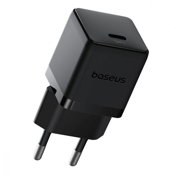 Зарядний Пристрій Baseus Palm Fast Charger Type-C 30W (With Cable Type-C to Type-C 60W 1m) (P10111605213-01) White 347061 фото