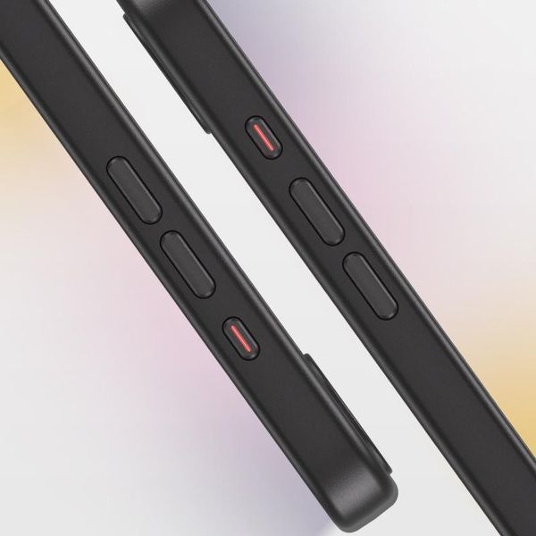 Чохол Ummi Colorful with MagSafe для Apple iPhone 16e (6.1") Чорний / Black 404177 фото