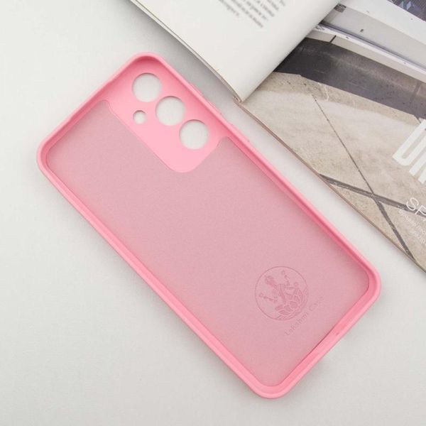 Чохол TPU GETMAN Liquid Silk Full Camera для Samsung Galaxy S24 Рожевий / Pink 397585 фото